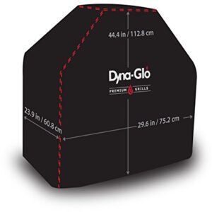 Dyna-Glo DG300C Premium Small Space LP Gas Grill Cover, Black