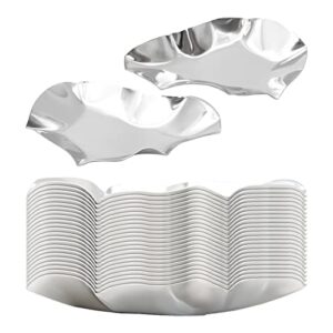 Hoypeyfiy 304 Stainless Steel Oyster Shells, 24 pcs Oyster Grilling Shells for Cooking Oysters, Shrimp, Scallops, Clams