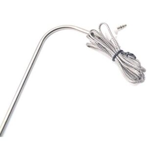 GRILLME 2 Sets Replacement Parts High-Temperature Meat BBQ Probe for Traeger Pellet Grills