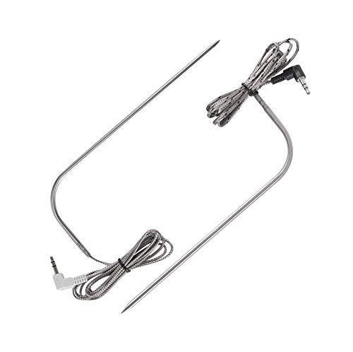 GRILLME 2 Sets Replacement Parts High-Temperature Meat BBQ Probe for Traeger Pellet Grills