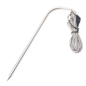 GRILLME 2 Sets Replacement Parts High-Temperature Meat BBQ Probe for Traeger Pellet Grills