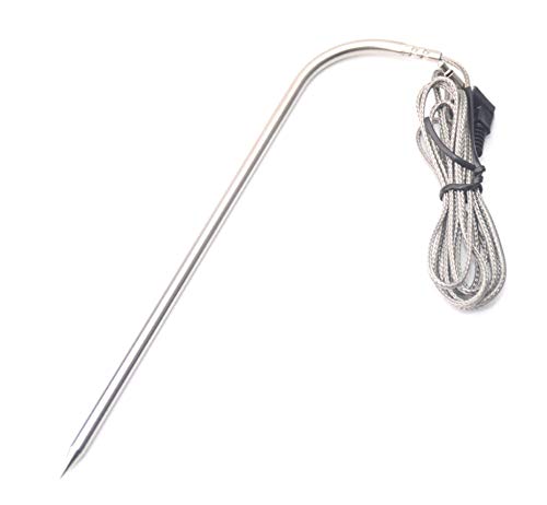 GRILLME 2 Sets Replacement Parts High-Temperature Meat BBQ Probe for Traeger Pellet Grills