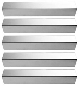 htanch sn1751 (5-pack) 16 13/16" stainless steel heat plate replacement for brinkmann models 810-1750-s, 810-3820-s, 810-3821-s,members mark gr2210601-mm-0