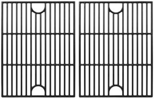 grill grates replacement for nexgrill 4 burner 720-0830h 720-0783e, 5 burner 720-0888n 720-0888 720-0697, charbroil 4 burner 463241113 463449914, kenmore 720-0670a and others,17"x13 1/4" ,2 pack