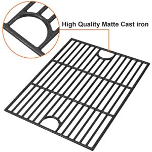 Grill Grates Replacement for Nexgrill 4 Burner 720-0830H 720-0783E, 5 Burner 720-0888N 720-0888 720-0697, Charbroil 4 Burner 463241113 463449914, Kenmore 720-0670A and Others,17"x13 1/4" ,2 Pack