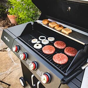 Gas One 4 Burner Gas Grill – Premium Propane Grill with Side Burner – Outdoor Grill Cabinet Style with Wheels - High-Temperature Paint Coating Gas BBQ Grill – Elegant and Luxurious Design