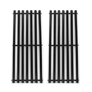 Replace parts 2 Pack Stainless Steel and Porcelain Steel Cooking Grid Replacement for Charbroil 463273614, 466241013,466246910, 466247110 Gas Grill Models