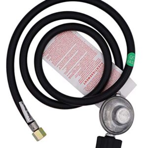 6.5 Feet Propane Heater Hose Regulator QCC1 for Fire Pit Grill Heater-Replacement Propane Hose and Gas Grill