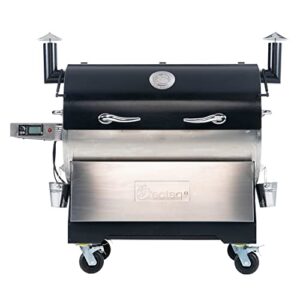 recteq rt-2500 bfg wood pellet smoker grill | wi-fi-enabled, electric pellet grill | 2500 square inches of cook space