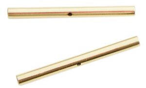 lantern moon cord connectors 2/pk, gold plated