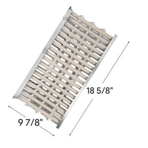 bbq777 3-Pack Replacement Complete Kit - 18 5/8" x 9 7/8" Radiant Tray & Ceramic Rod for DCS Gas Grill Modles BGA36, BGA48, BGB36, and BGB48,Etc