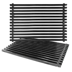 Hongso 17.4" Porcelain Steel Grill Grates for Weber Spirit E-310 / E-320, Spirit S-310 / S-320, Spirit 700, Weber 900, Genesis Silver B/C, Genesis I - IV / 1000-5000, 65906 7525 7526 7527 9930 PCG525