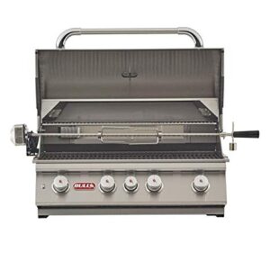 Bull Outdoor Products Stainless Steel Rotisserie Kit, Fits 30-Inch Grills