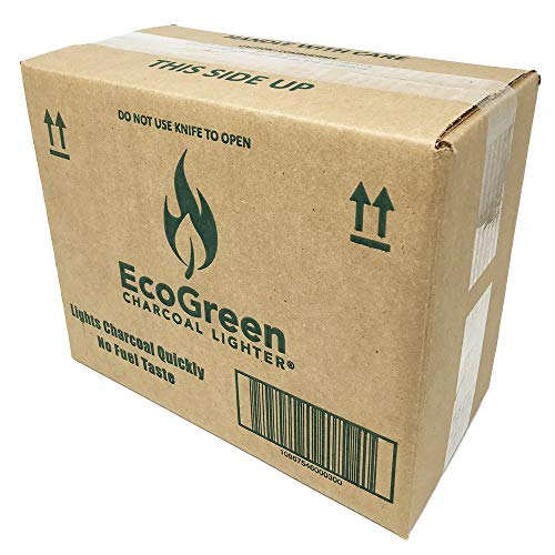 EcoGreen Natural Charcoal Starter Lighter Fluid, Petroleum Free BBQ Fire Starter and Grill Starter for Charcoal Grills, 100% Natural Charcoal Lighter Fluid (6 Pack)