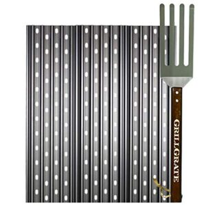 grillgrate sear station for the traeger timberline 850 & 1300 - traeger grill accessories - pellet grill accessories - grill grates for traeger