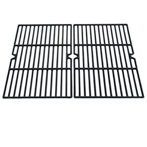 direct store parts dc107 polished porcelain coated cast iron cooking grid replacement for charmglow, jenn-air, costco kirkland, aussie, grill zone, nexgrill.gas grills and others