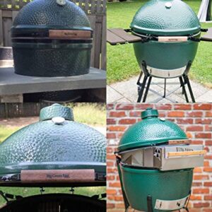 Ceramic Damper Top for Medium Large and XLarge Big Green Egg,Dual Function Ceramic Grill Top Damper,Kamado Accessories Charcoal Grill Top Parts Replacement for Easy Grasp and Anti-Hot