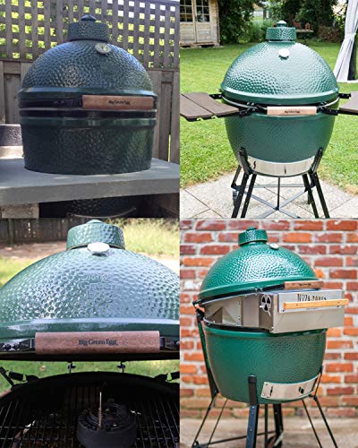 Ceramic Damper Top for Medium Large and XLarge Big Green Egg,Dual Function Ceramic Grill Top Damper,Kamado Accessories Charcoal Grill Top Parts Replacement for Easy Grasp and Anti-Hot