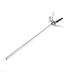 DELSbbq 3 Inch Stainless Steel Pork Puller Used with Standard Hand Drill