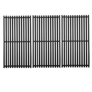blackhoso grill grates replacement parts for charbroil tru-infrared 466242715 463242715 463242716, cast iron infrared grill grates for charbroil 463276016 466242815, lowes 606682 639322 gas grills