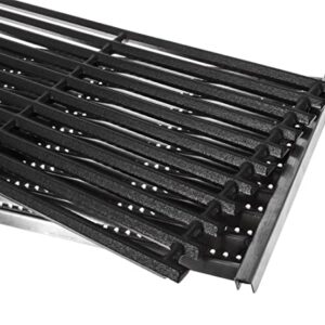 Blackhoso Grill Grates Replacement Parts for Charbroil Tru-Infrared 466242715 463242715 463242716, Cast Iron Infrared Grill Grates for Charbroil 463276016 466242815, Lowes 606682 639322 Gas Grills