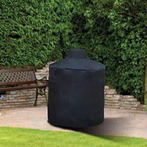 GasSaf Grill Cover for Large Big Green Egg, Extra Large Big Green Egg, Kamado Joe 24 and Others Heavy Duty Waterproof Premium Outdoor Grill Cover(35.5" Dia X 48" H)