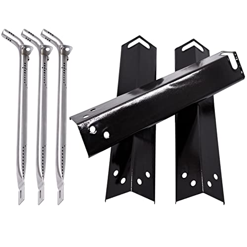 Grill Parts for Expert Grill XG10-101-002-02 3 Burner Gas Grill, 3-PACK Grill Heat Plates and Burner Tubes for 3 Burner Walmart Expert Grill Model