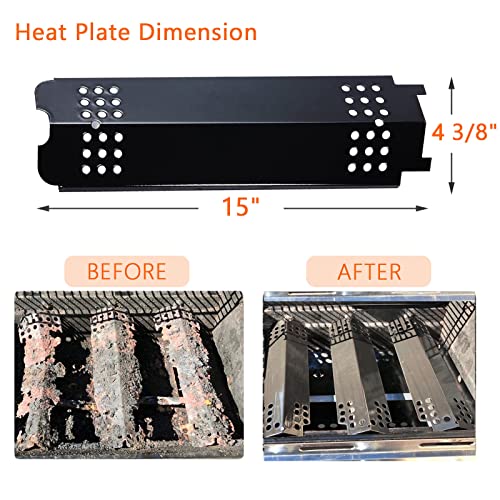BBQMAX Replacement Kit for Charbroil 463439915 463436215 463335014 463462114 463436214 G432-0078-W1 G432-Y700-W1 G432-0096-W1 Compatible with Charbroil 461372517 463432114