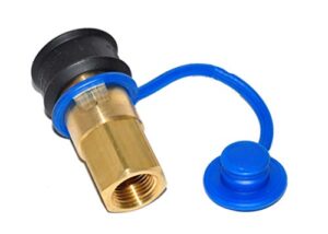 weber 42144 1/2" fpt x 1/2" quick disconnect brass female fitting for summit series grills