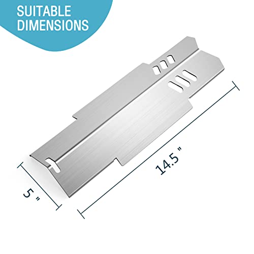 STCNADCR Grill Replacement Parts Heat Plate for Dyna-Glo DGC350CNP-D DGF350CSP DGF350CSP-D Dyna-Glo DGC350,Heavy Duty Stainless Steel Grill Flavorizer Bars 2PCS