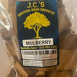 J.C.'s Smoking Wood Chunks - Gallon Sized Bag - Mulberry