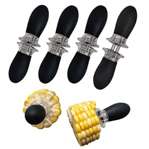 corn on the cob holders,corn cob holders corn forks large corn cob holders to hold boiled corn & roasted corn meat fruit and so on corn on the cob holders black 5 pairs / 10pcs