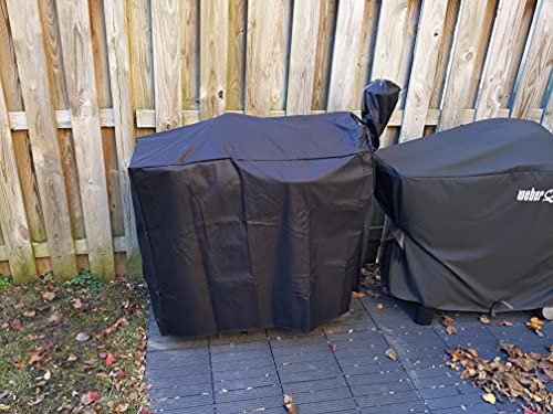 BBQ Future Grill Cover for Z Grills ZPG-700D, 52 Inch 600D Heavy Duty Waterproof BBQ Grill Cover(UV & Weather Resistant & Rip Resistant)