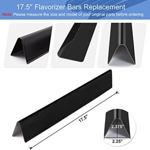 Criditpid 17.5 inch 7620 7621 Flavorizer Bars for Weber Genesis 300 Series, E310, S310, E320, E330, S330, EP310, EP320, EP330 Grill with Front-Mounted Control, 7620 Flavorizer Bars Replacement