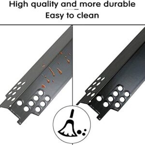 Criditpid BBQ-Element Grill Heat Plate Shield Replacement Parts for CharBroil 463436215, 463436213, 467300115, Porcelain Steel Burner Cover for CharBroil G432-0096-W1. (4 Pack)
