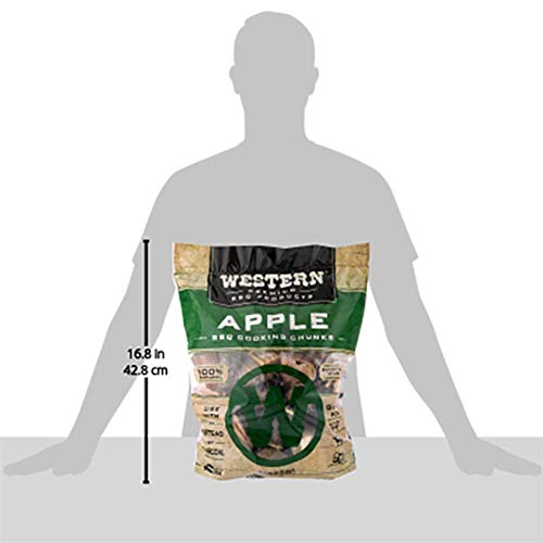 Western Premium BBQ Products Apple BBQ Cooking Chunks, 549 cu in (Pack of 1)