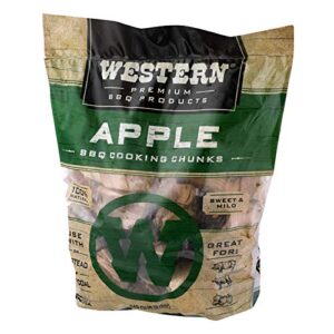 Western Premium BBQ Products Apple BBQ Cooking Chunks, 549 cu in (Pack of 1)