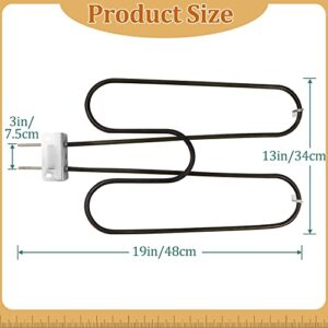 Sienson BBQ Grill Heating Element Compatible with Weber 2014 Weber 55020001 Q2400 Q240 Grills, Smoker and Grill Heating Element for Weber 70127,120 Volts 1500 Watts Heating Element Replacement Part