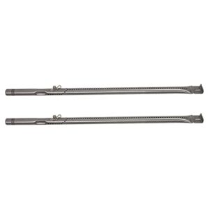 upstart components 2-pack bbq gas grill tube burner replacement parts for charbroil 463276517 - compatible barbeque stainless steel pipe burners