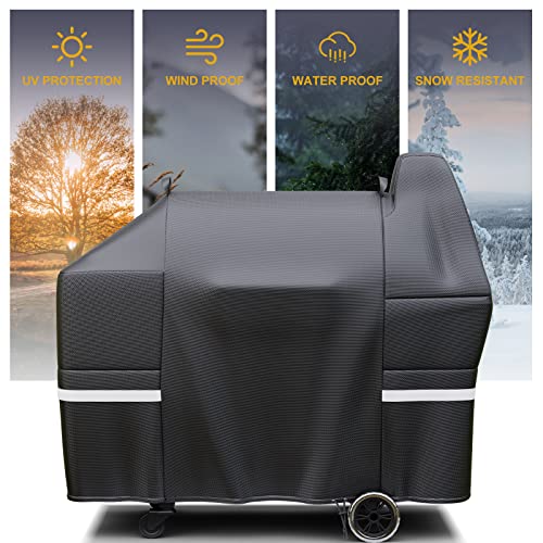 Hisencn Grill Cover for Pit Boss Austin XL, Z Grill 1000, Heavy Duty Waterproof Wood Pellet Grill Cover for PB Rancher XL, 1000, 1100 pro, 1150, UV and Fade Resistant BBQ Cover