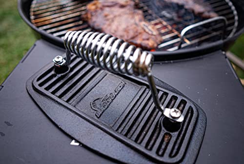 BBQ Dragon Cast Iron Barbecue Press, BBQ Grill Press, Grill Accessories, Griddle Weight, Meat Press, Best for Removing Unwanted Fat, Paninis & Sandwiches, Hamburgers and Steaks