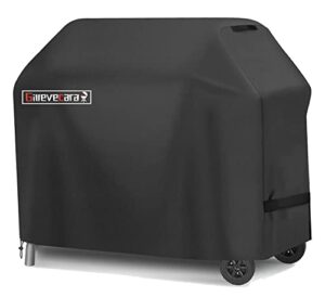65 inch grill cover, heavy duty waterproof bbq grill cover, special fade and uv resistant material, durable and convenient, rip resistant, fits grills of weber char-broil nexgrill and more