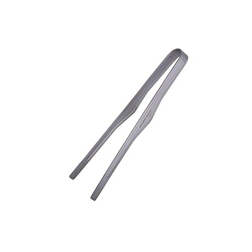 Boundless Voyage 6.7/10 inch Titanium Ultralight Grill BBQ Tongs Multipurpose Tweezer for Kitchen Food Tongs Buffet Salad Steak Clip Grill Accessories Anti-scalding (Ti1563B - (6.7inches))