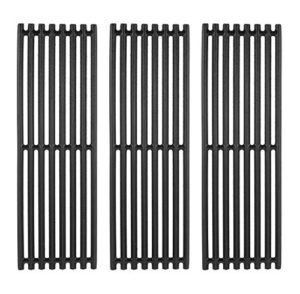easibbq 3 pack cast iron grill grates for 2015 and newer char-broil commercial, signature, professional series tru-infrared gas grills