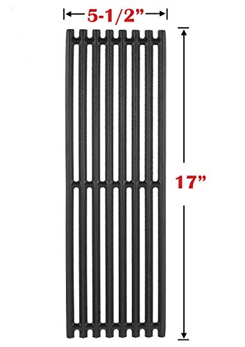 EasiBBQ 3 Pack Cast Iron Grill Grates for 2015 and Newer Char-Broil Commercial, Signature, Professional Series TRU-Infrared Gas Grills