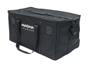 magma products, a10-1292 carrying/storage case, fits 12" x 18" rectangular grill, black, one size