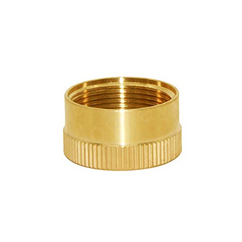 Joywayus 6Pcs Solid Brass Refill Propane Bottle Cap Universal for All 1 LB Gas Tank Cylinder Sealed Protect Cap