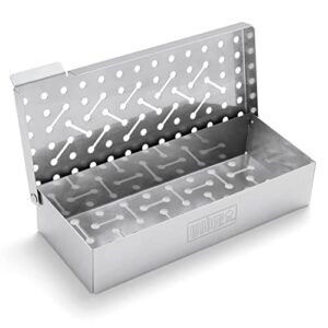 weber universal stainless steel smoker box