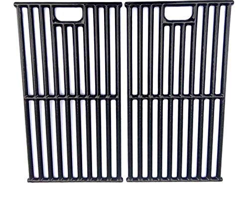 Porcelain Cast Grates for Master Forge SH3118B, 314076 Gas Grill Models, Set of 2