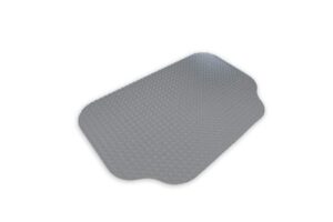 grilltex 8gd-075-30c-4l deck and patio grill mat, 30" x 48", gray